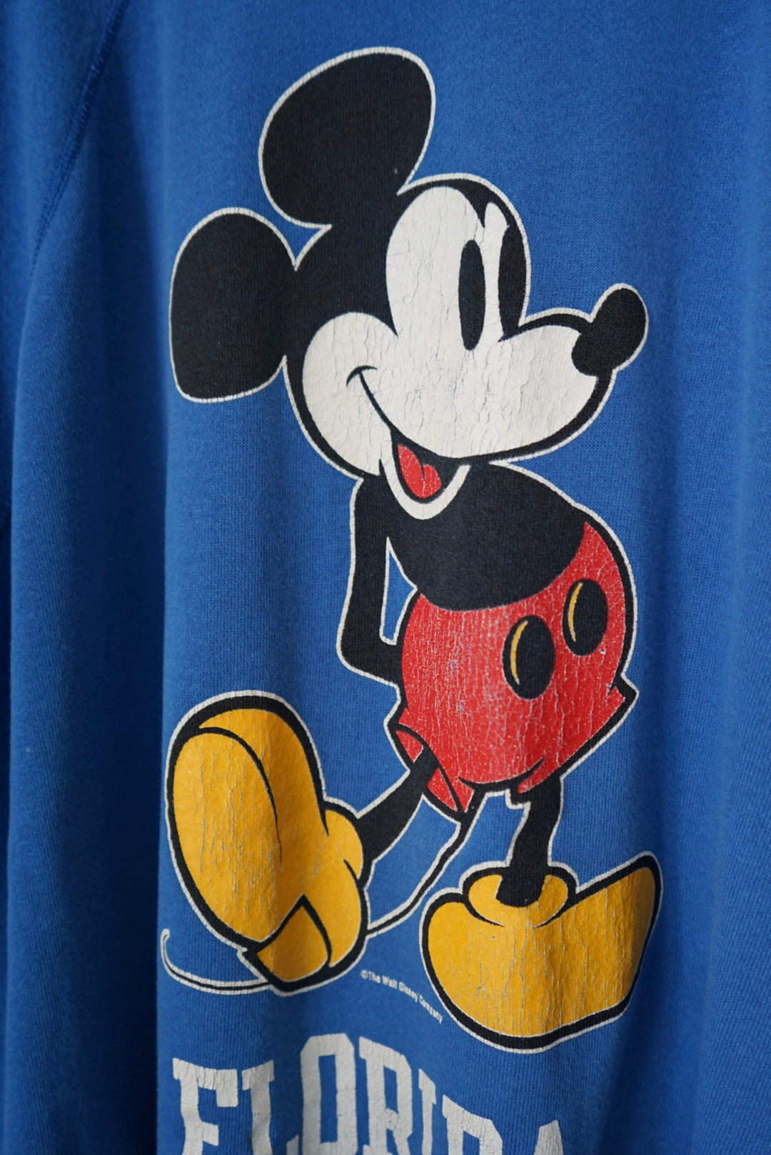 "Mickey" cut sleeve big sweat