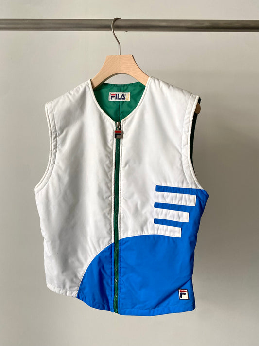 "FILA" Collarless vest made in Italy