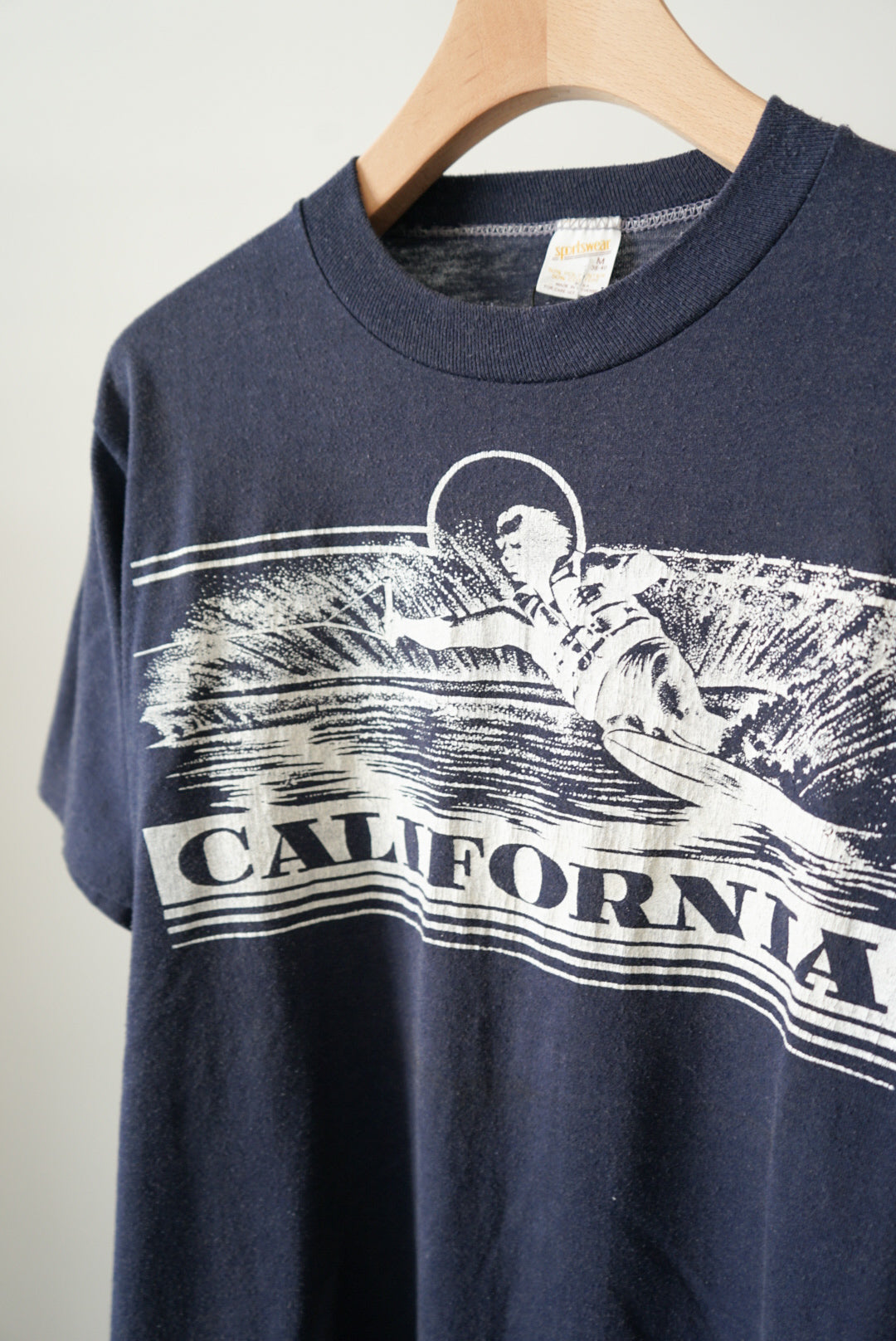 Wake bording print tee