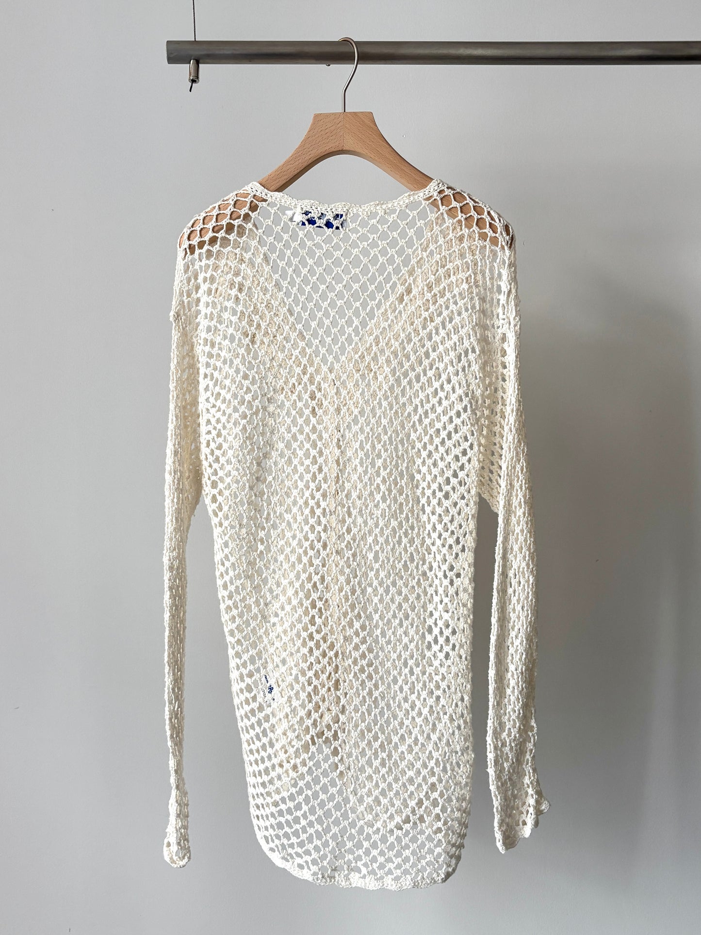Flower crochet cardigan