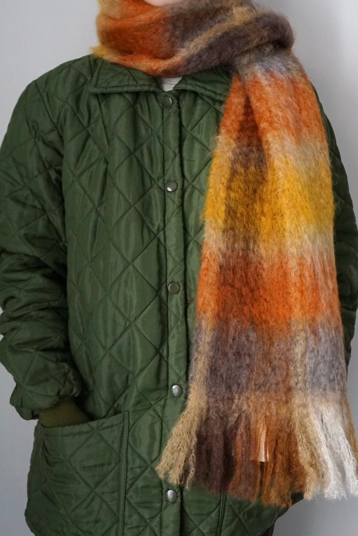 【MANTAS EZCARAY】SCARF TARTAN