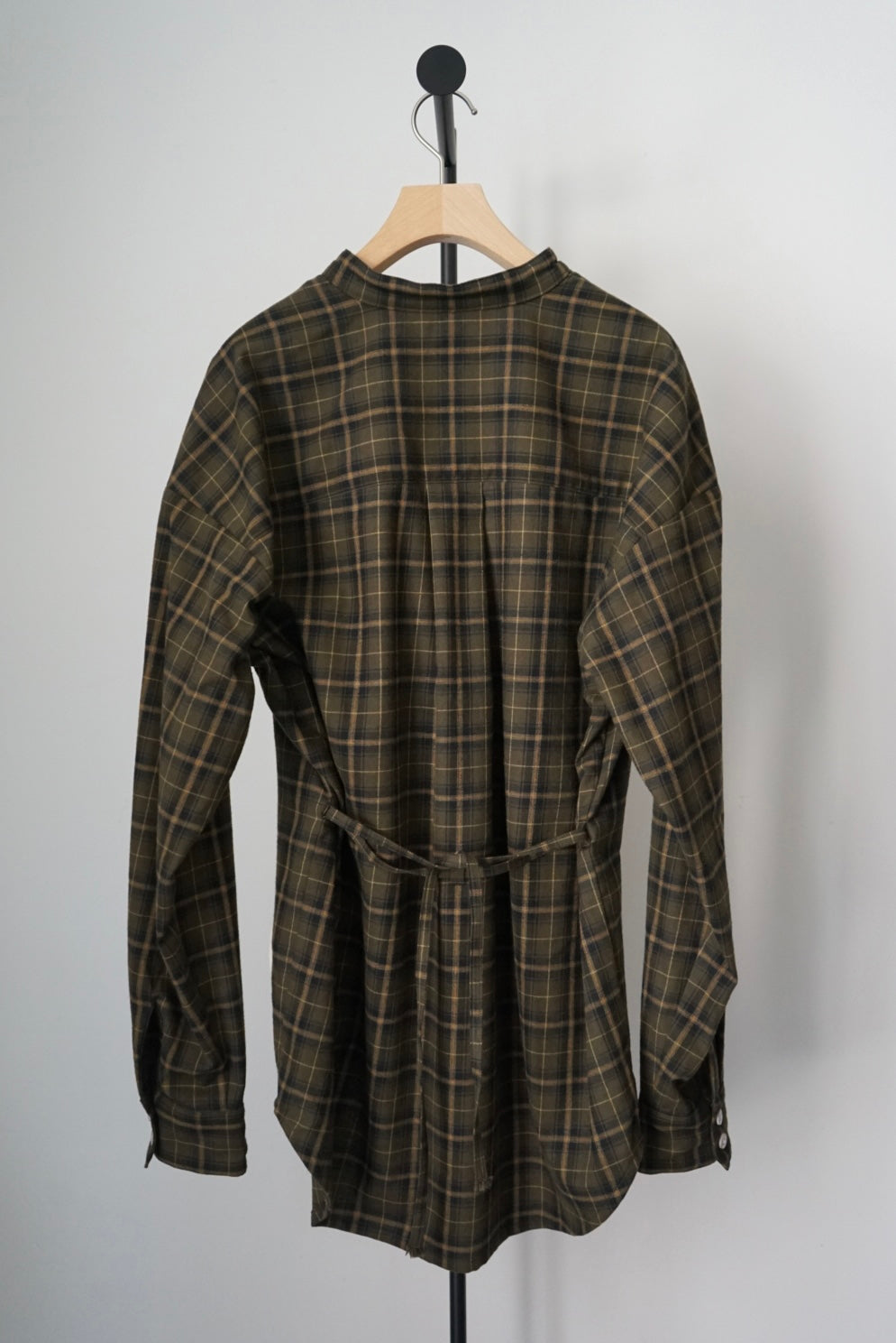 【SHOTAHIYAMA】leaf patchwork pullover shirt