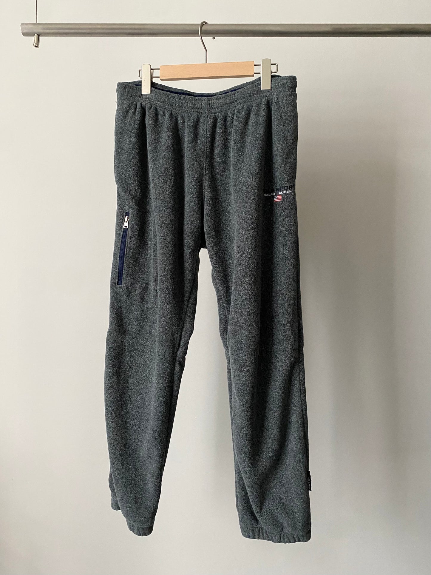 "RALPH LAUREN" Fleece pants made in USA