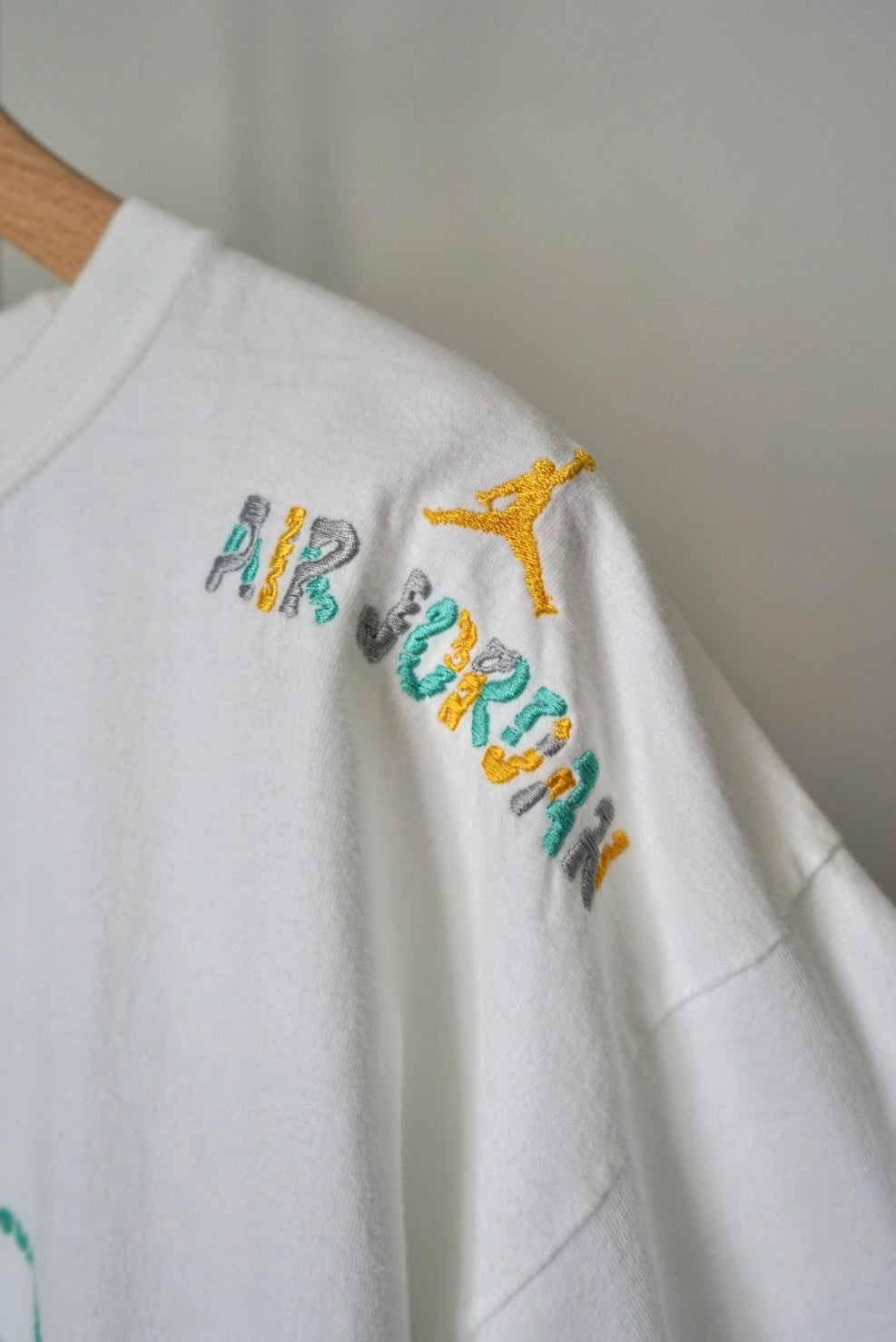 "AIR JORDAN'' typography tee