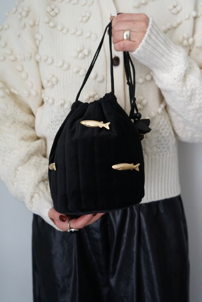 【NOHRA】Fish charm bag