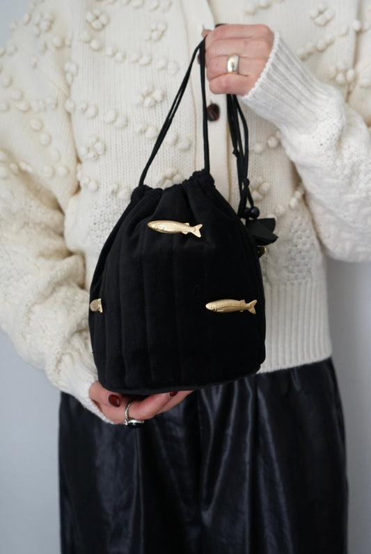 【NOHRA】Fish charm bag