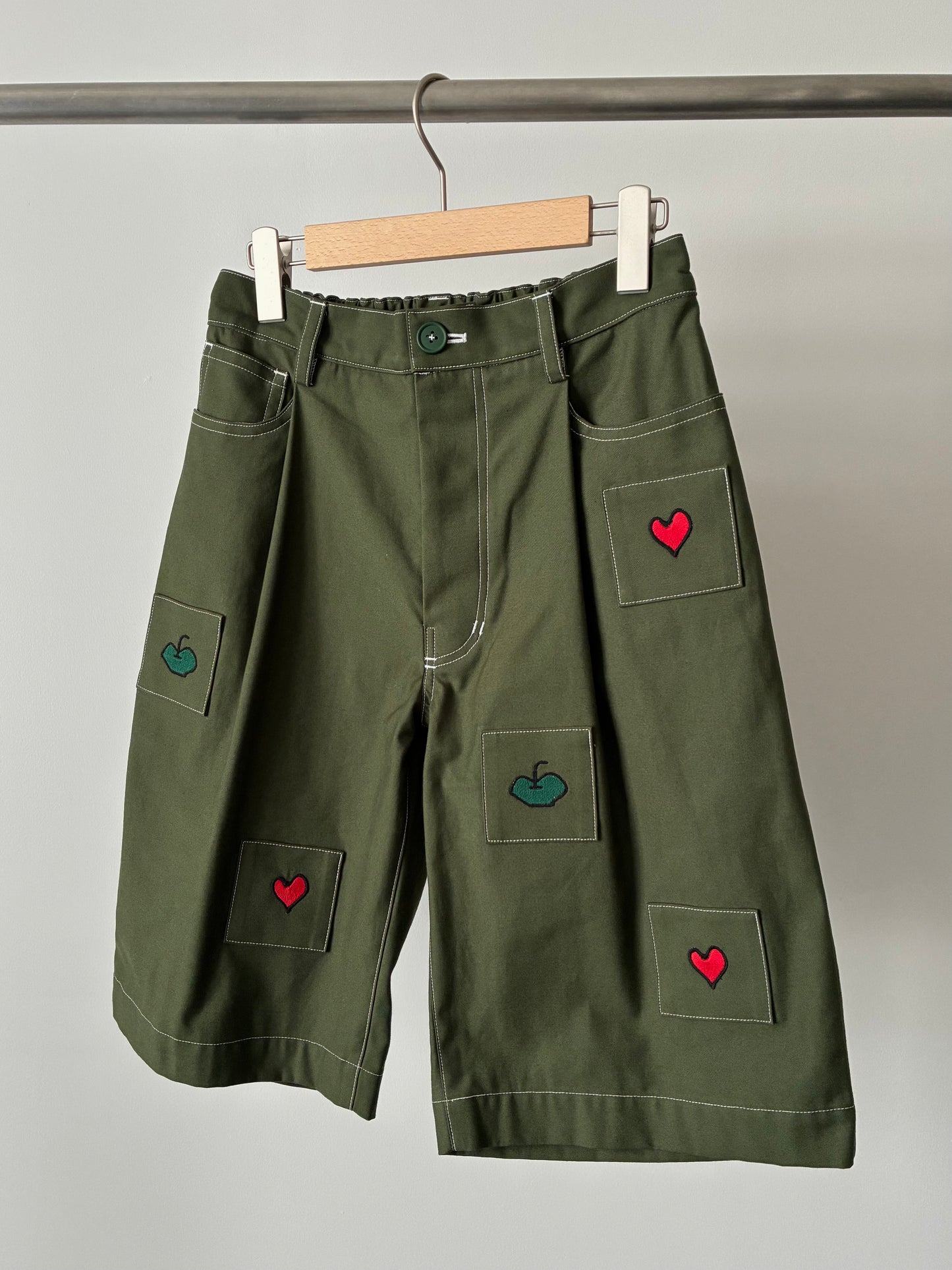 【SHOTAHIYAMA】Heart&apple shorts