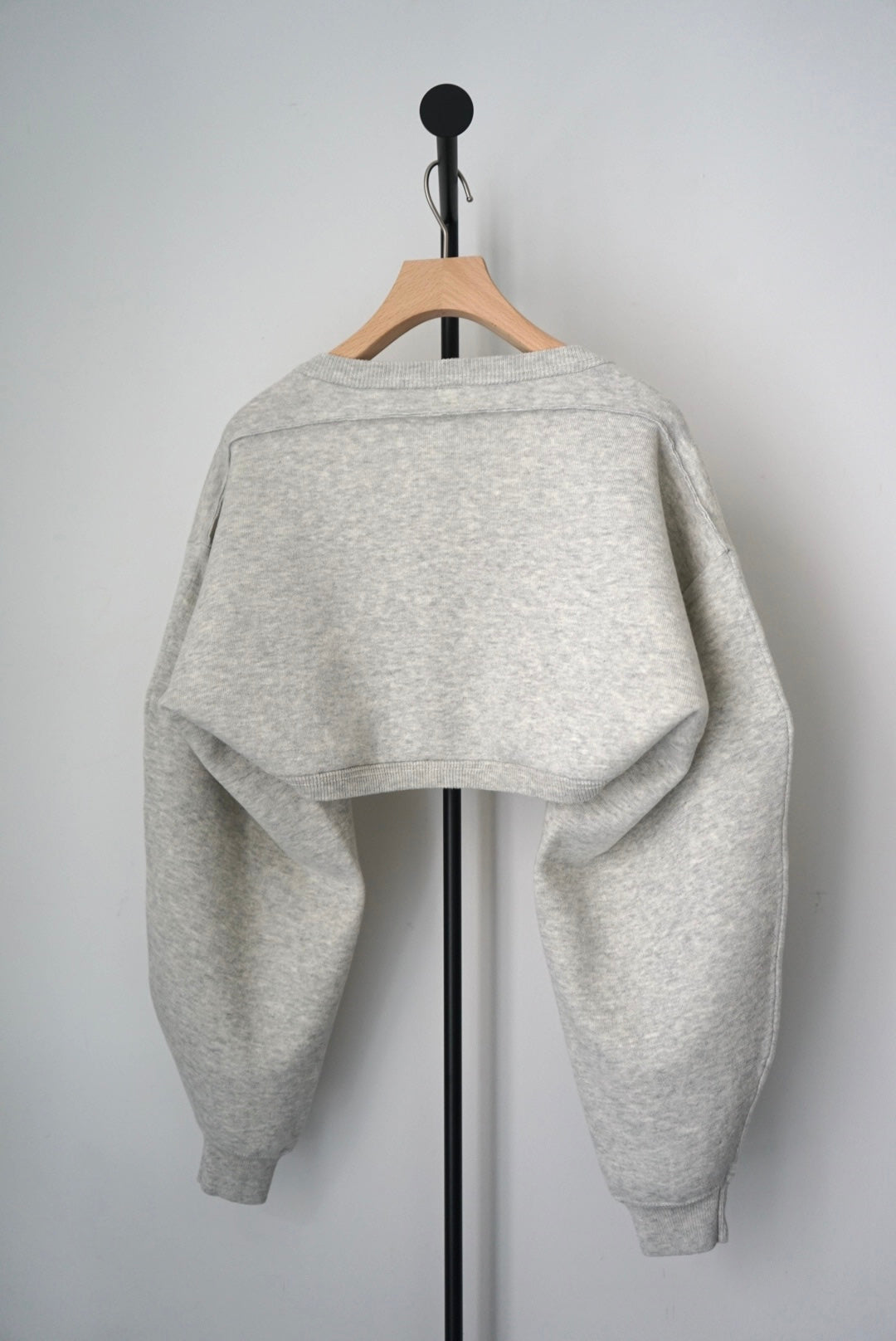 【tyn.TGOR】Saparate sweat -l.gray-