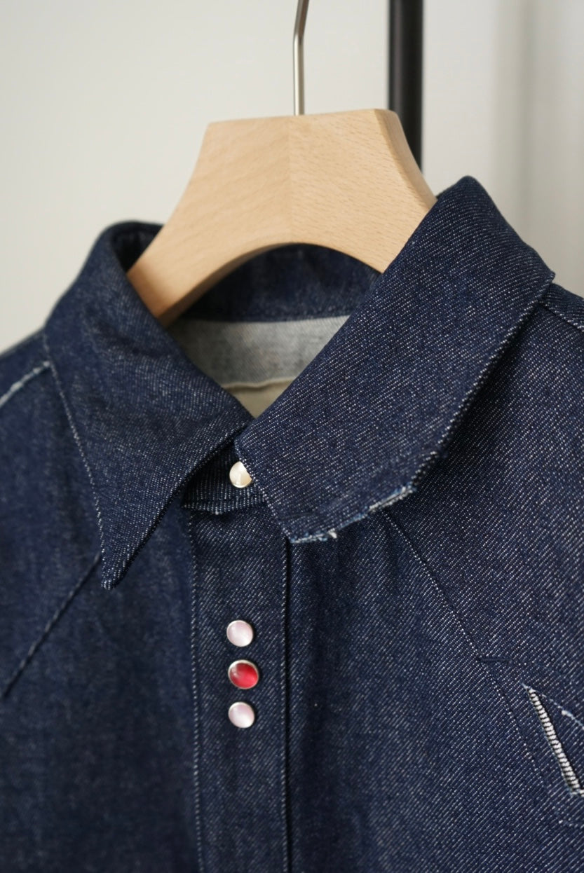 【SHOTAHIYAMA】12.5 OZ DENIM WESTERN SHIRT