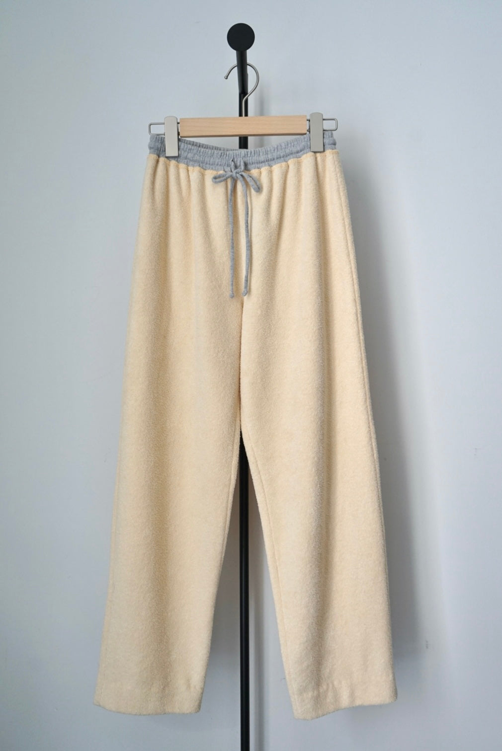 Pile sweat docking pants