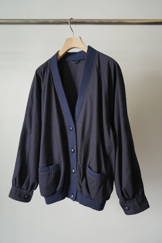 Navy haori cardigan