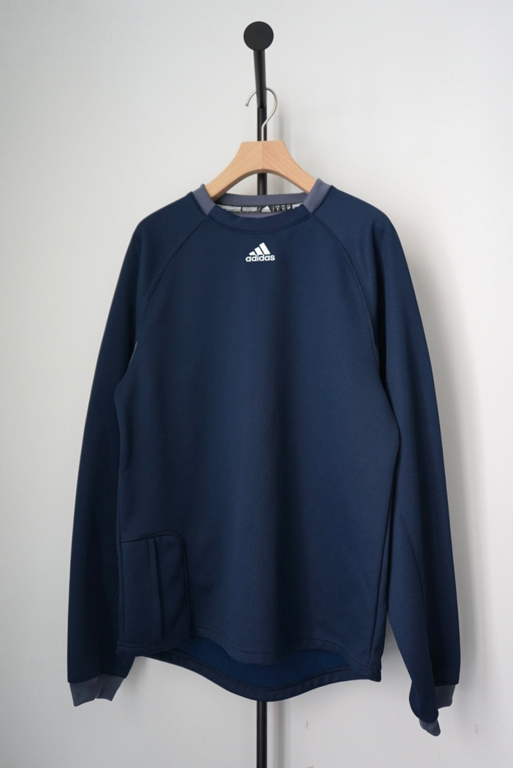 "adidas" one pocket bicolor pullover