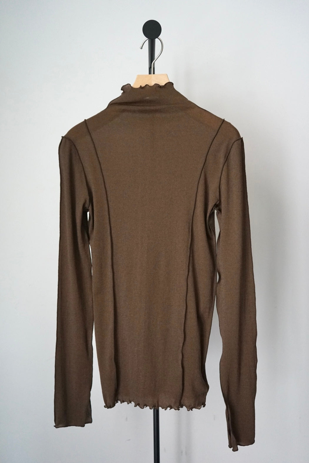 【HAKUJI】Shiny rib HN PO/Brown