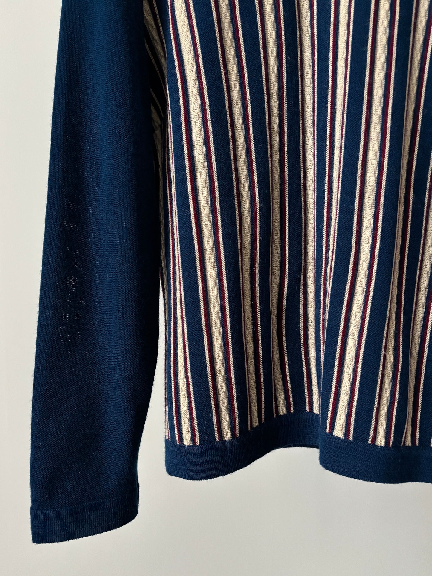 Euro stripe knit