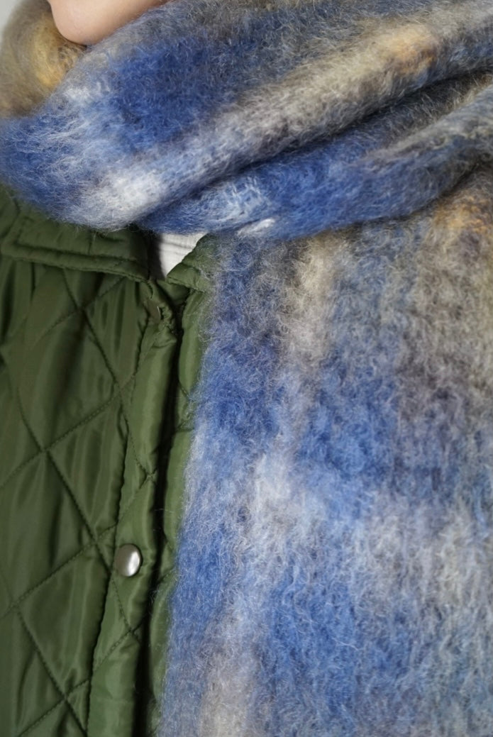【MANTAS EZCARAY】SCARF TARTAN