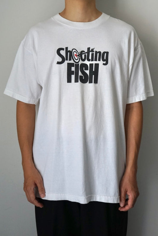 90's movie tee "Shooting FISH" made in USA