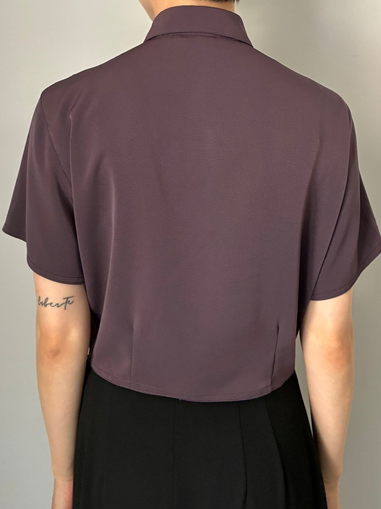 Embroidery design shirt made in ITALY