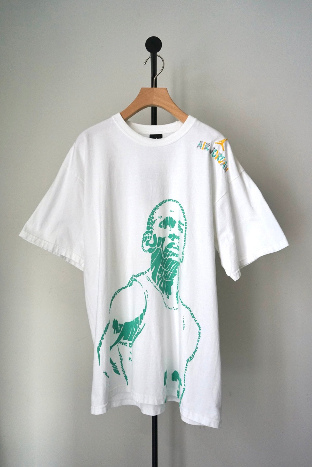 "AIR JORDAN'' typography tee