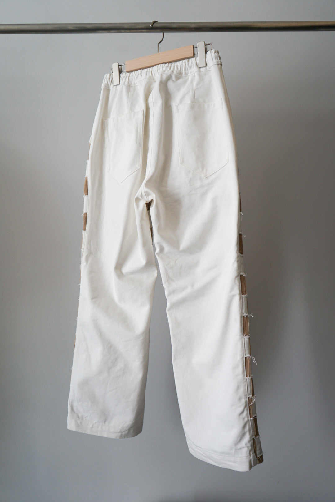 【SHOTAHIYAMA】 overlap wide pants