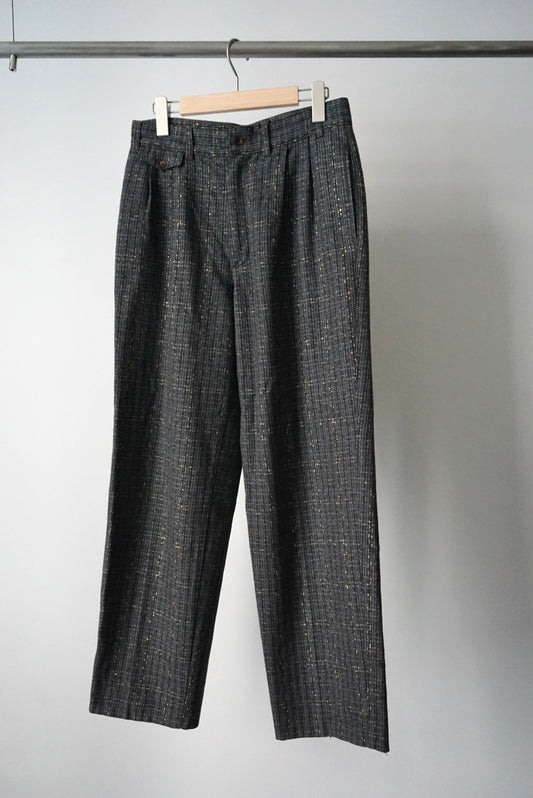 Euro kasuri check pant