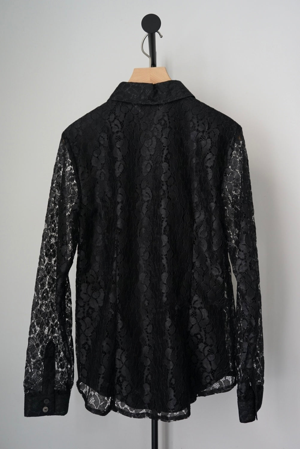 See-through lace shirts