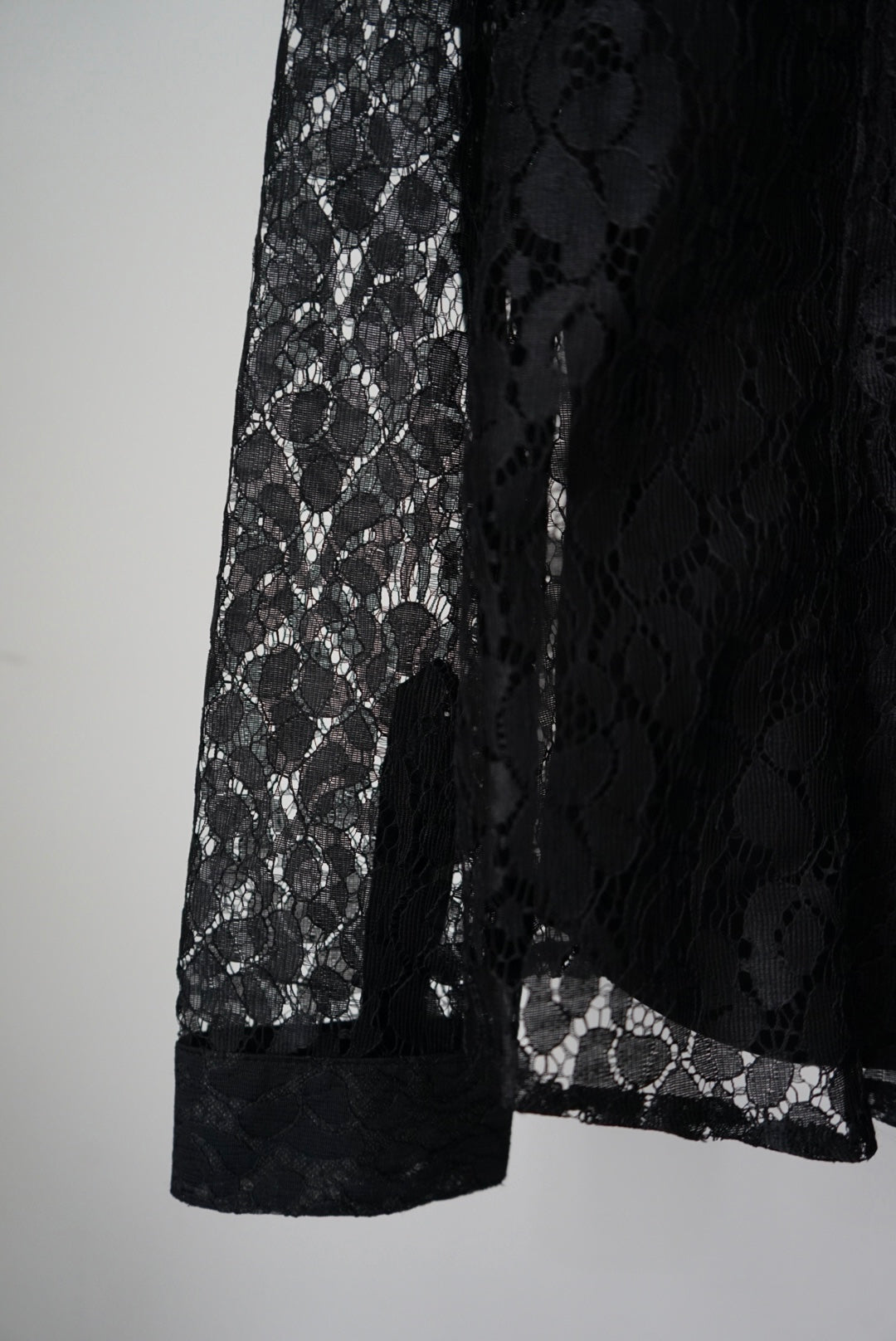 See-through lace shirts