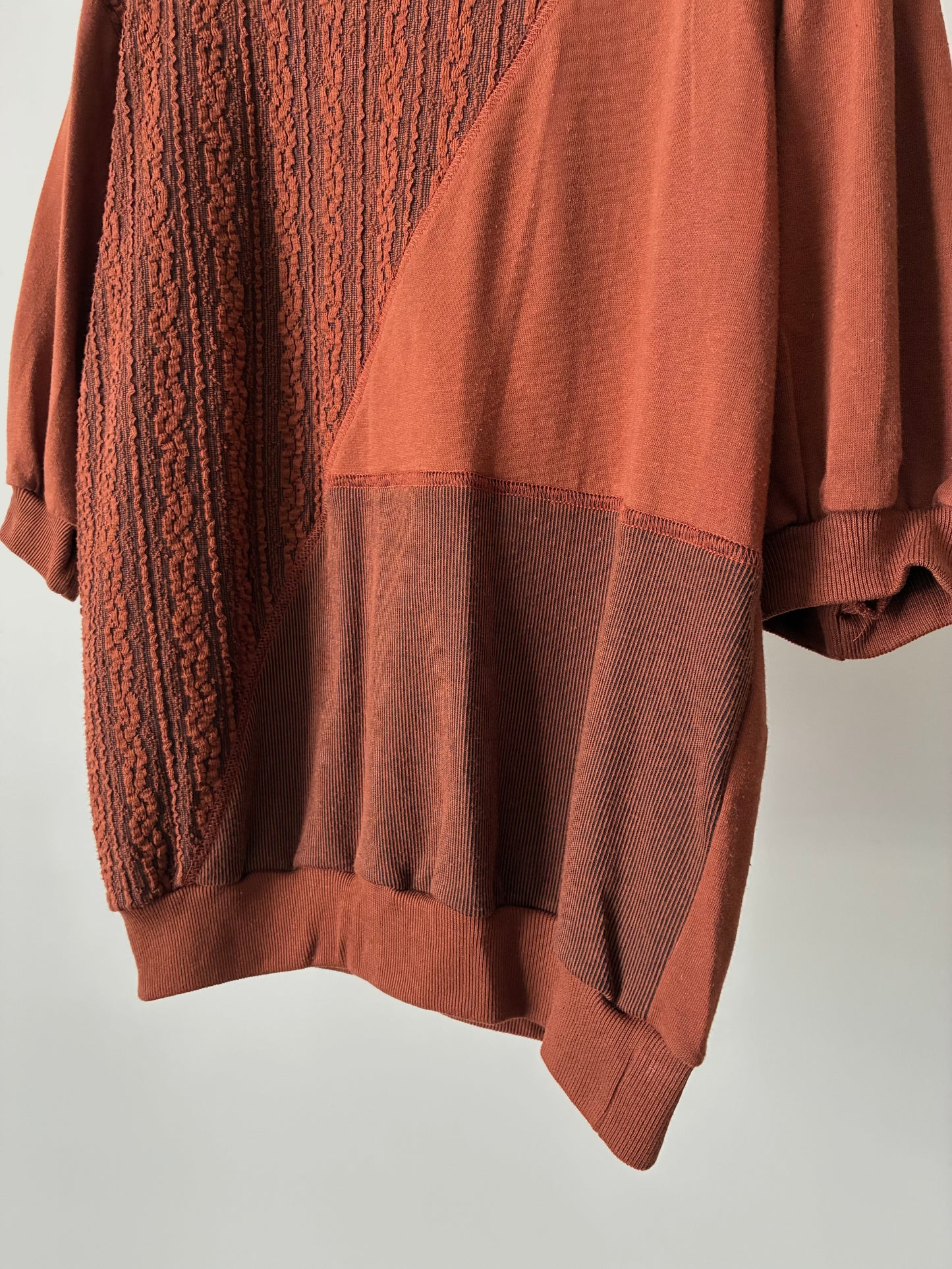 Multi pattern half sleeve tops made in USA
