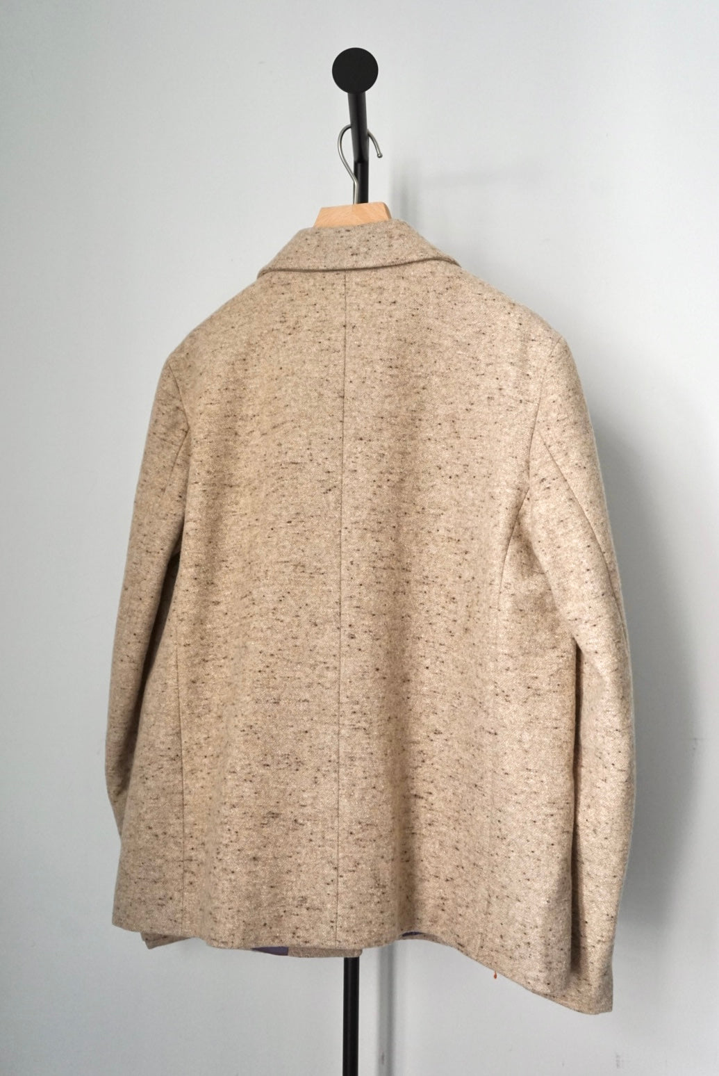 Melange jacket made in Italy