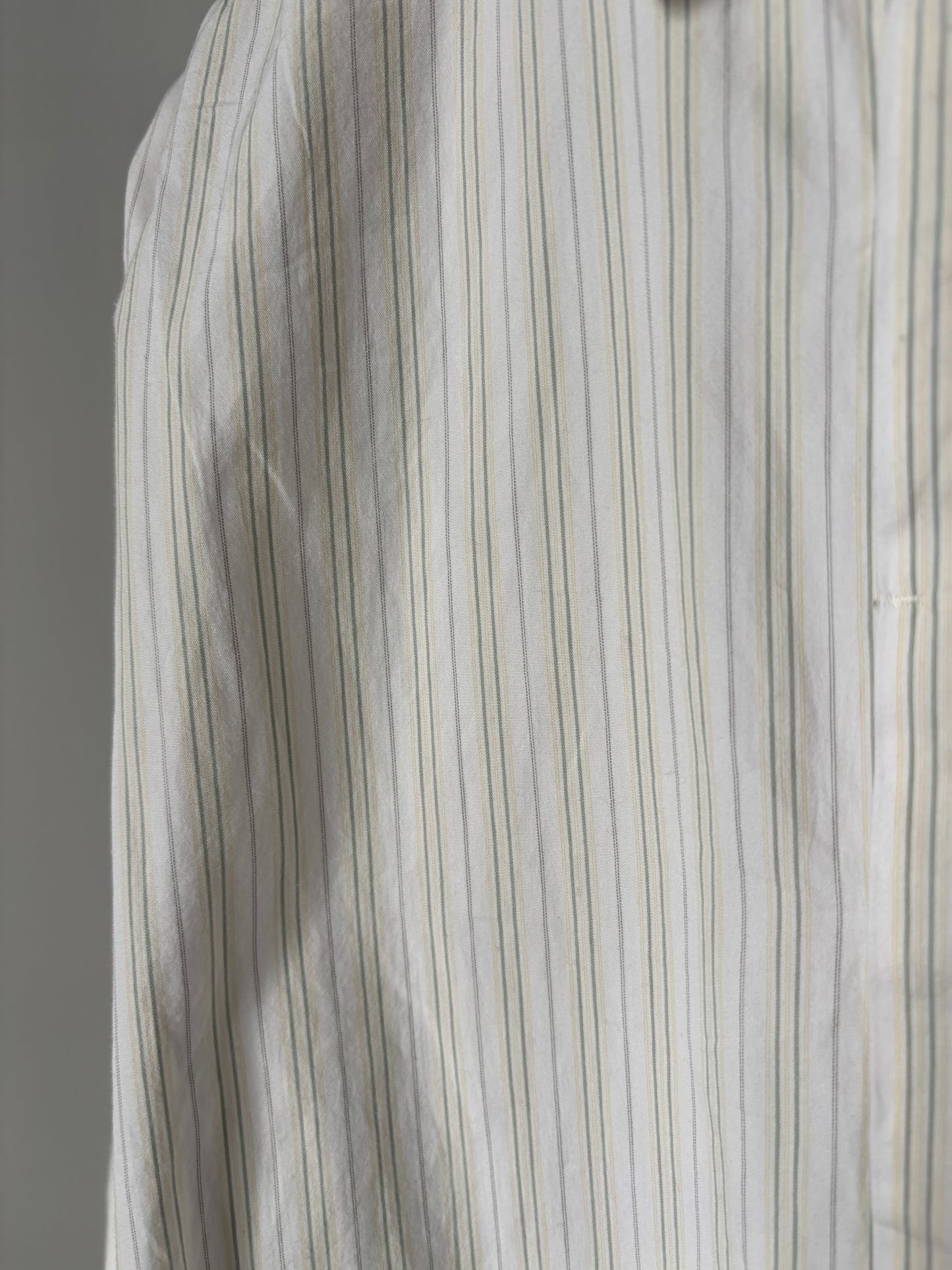 "Y's for men" long shirt (yellow stripe)