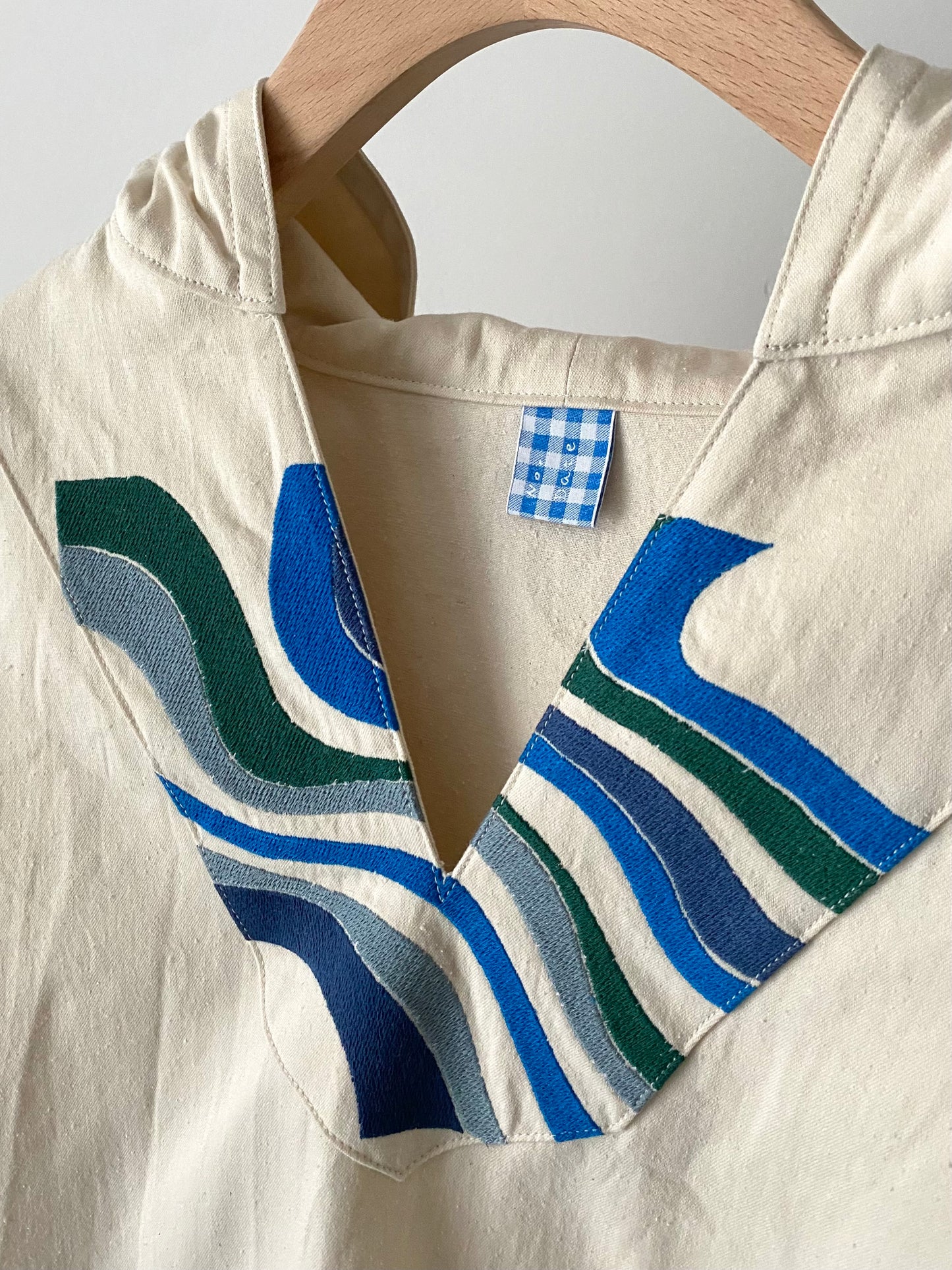 【SHOTAHIYAMA】cotton silk denim hoodie