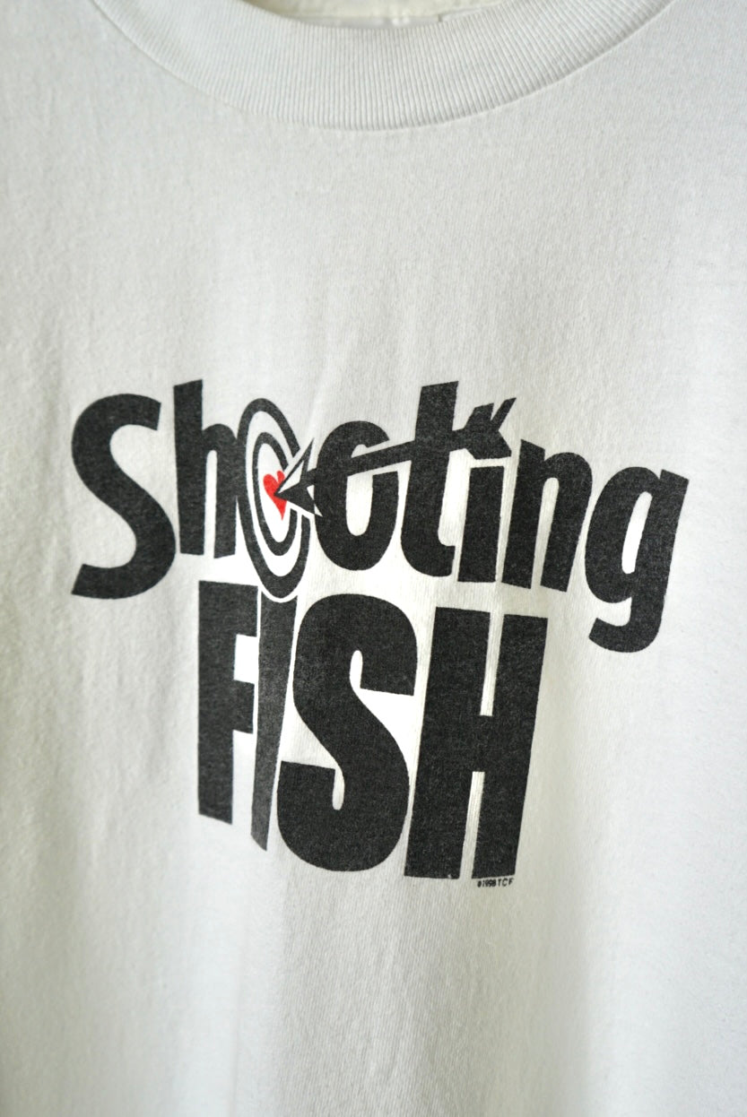 90's movie tee "Shooting FISH" made in USA
