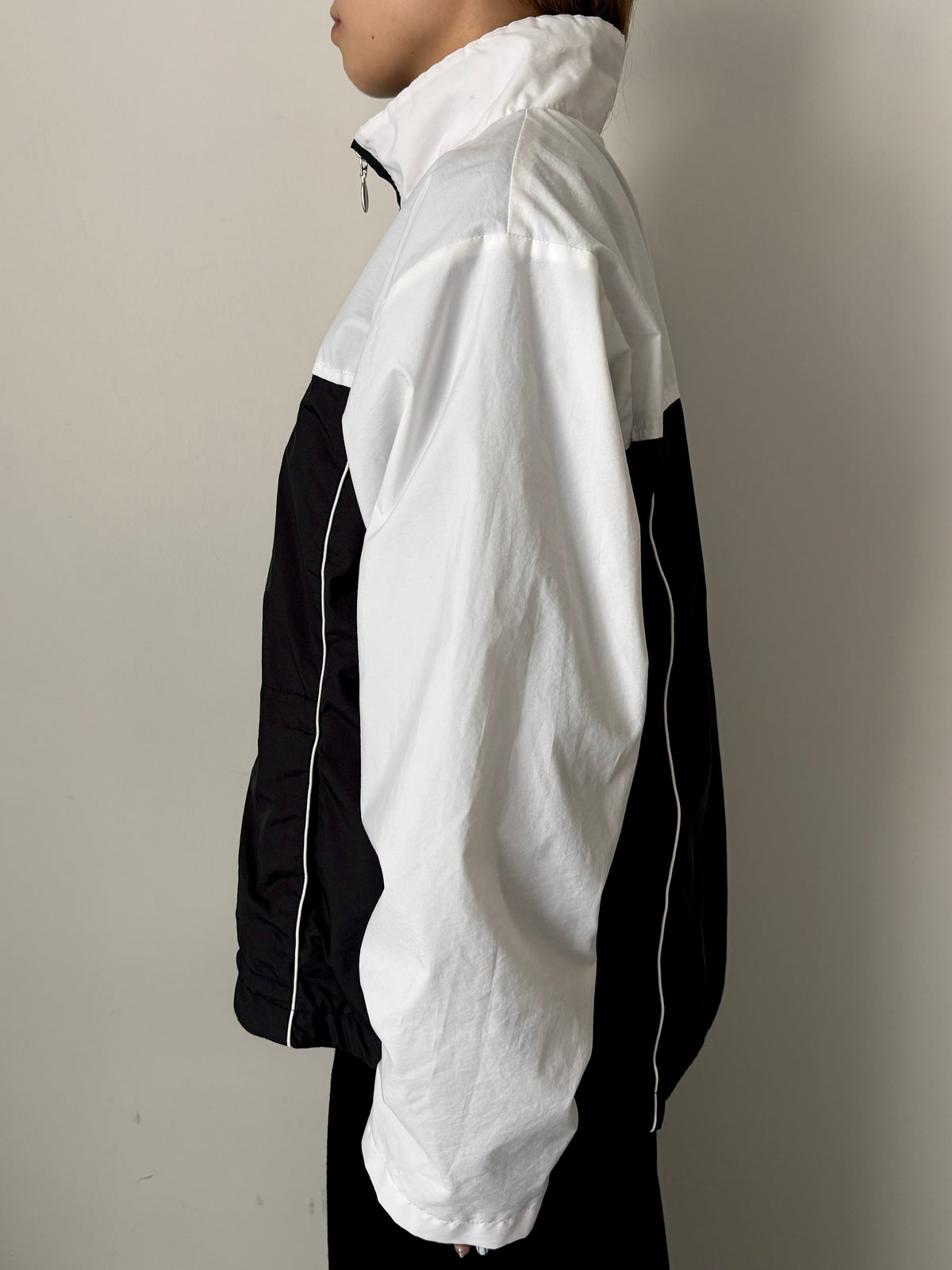 "NIKE" bicolor zipup jacket