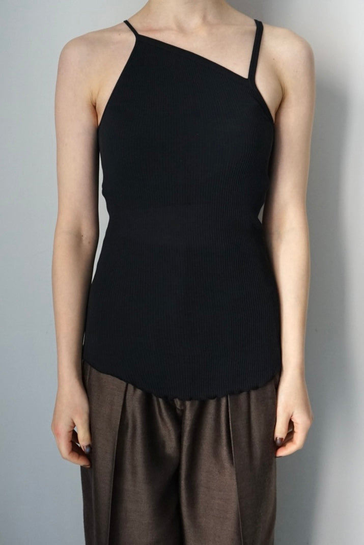 【HAKUJI】Twist cotton bra tank cami