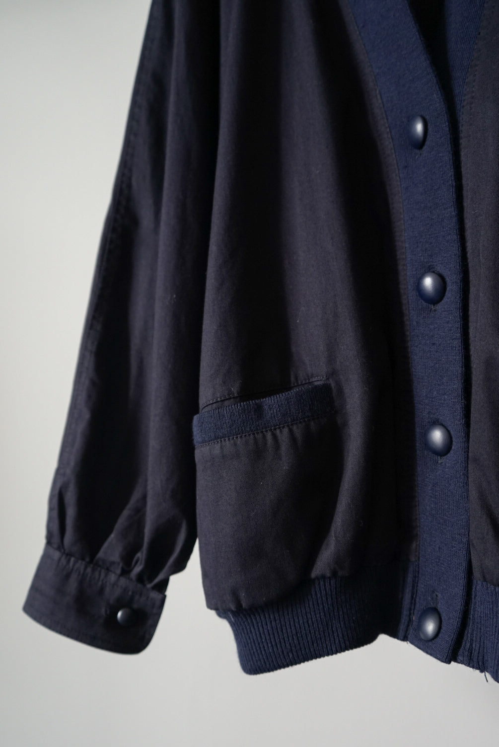 Navy haori cardigan