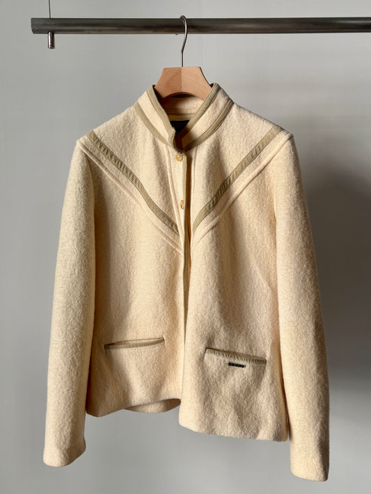 Tyrolean stand collar jacket made in Austria