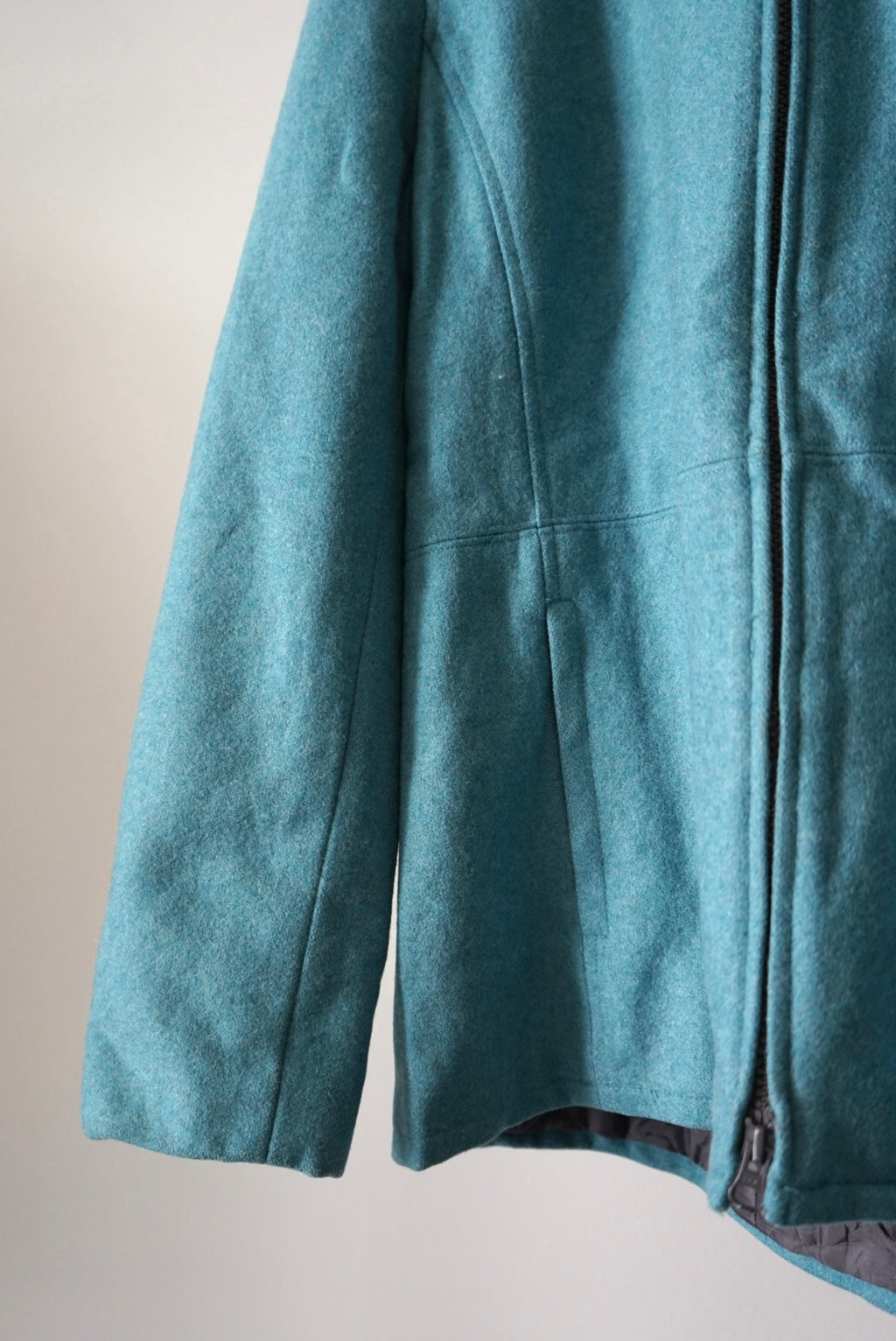 Light blue wool jacket