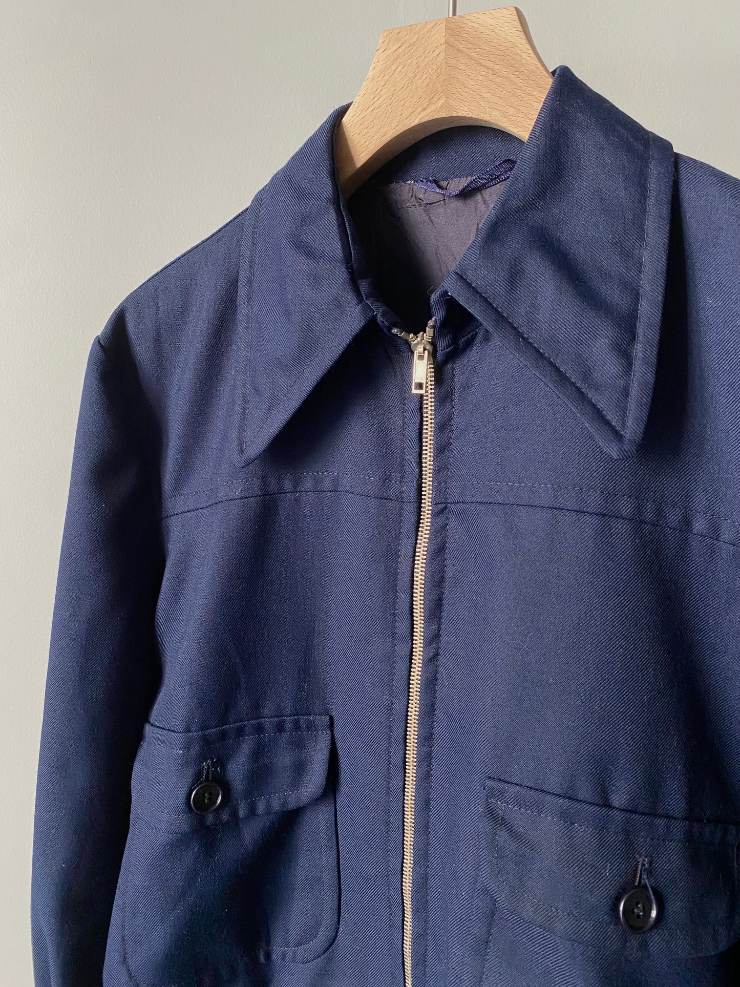 Cotton twill work jacket