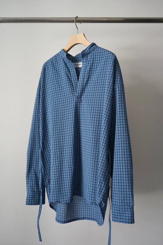【SHOTAHIYAMA】check pullover shirt