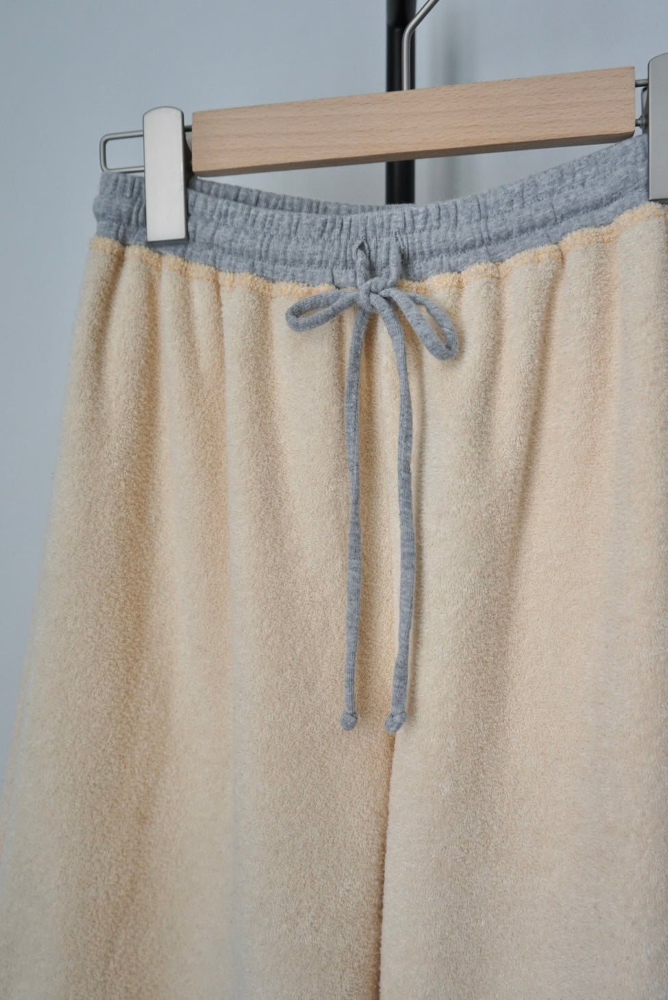 Pile sweat docking pants