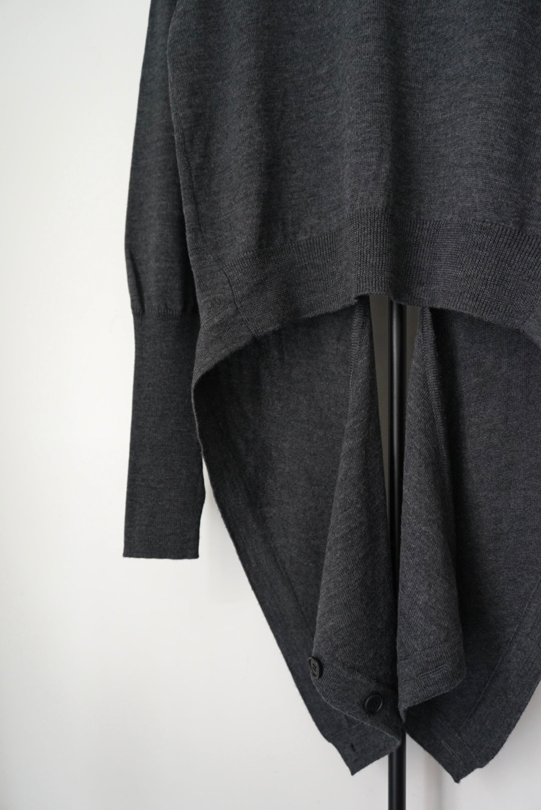 【tyn.TGOR】Belley band top -chacoal-