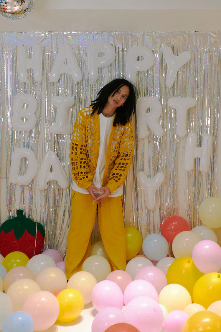 【SHOTAHIYAMA】 balloon cargo pants mustard