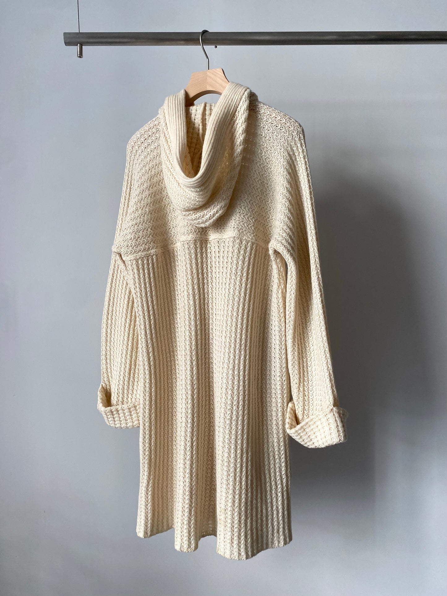 Foodie knit long cardigan made in France