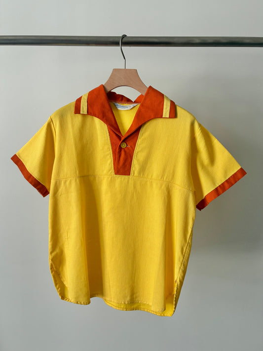 Around 60's italian collar pullover shirts