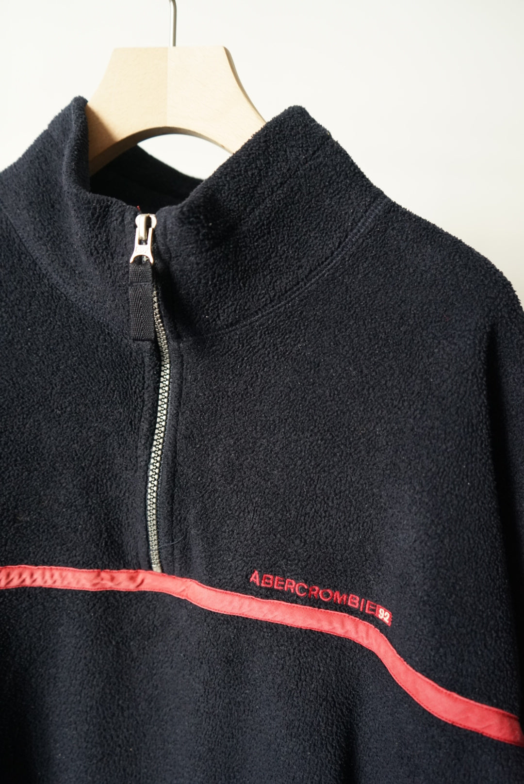 Half zip line fleece jacket