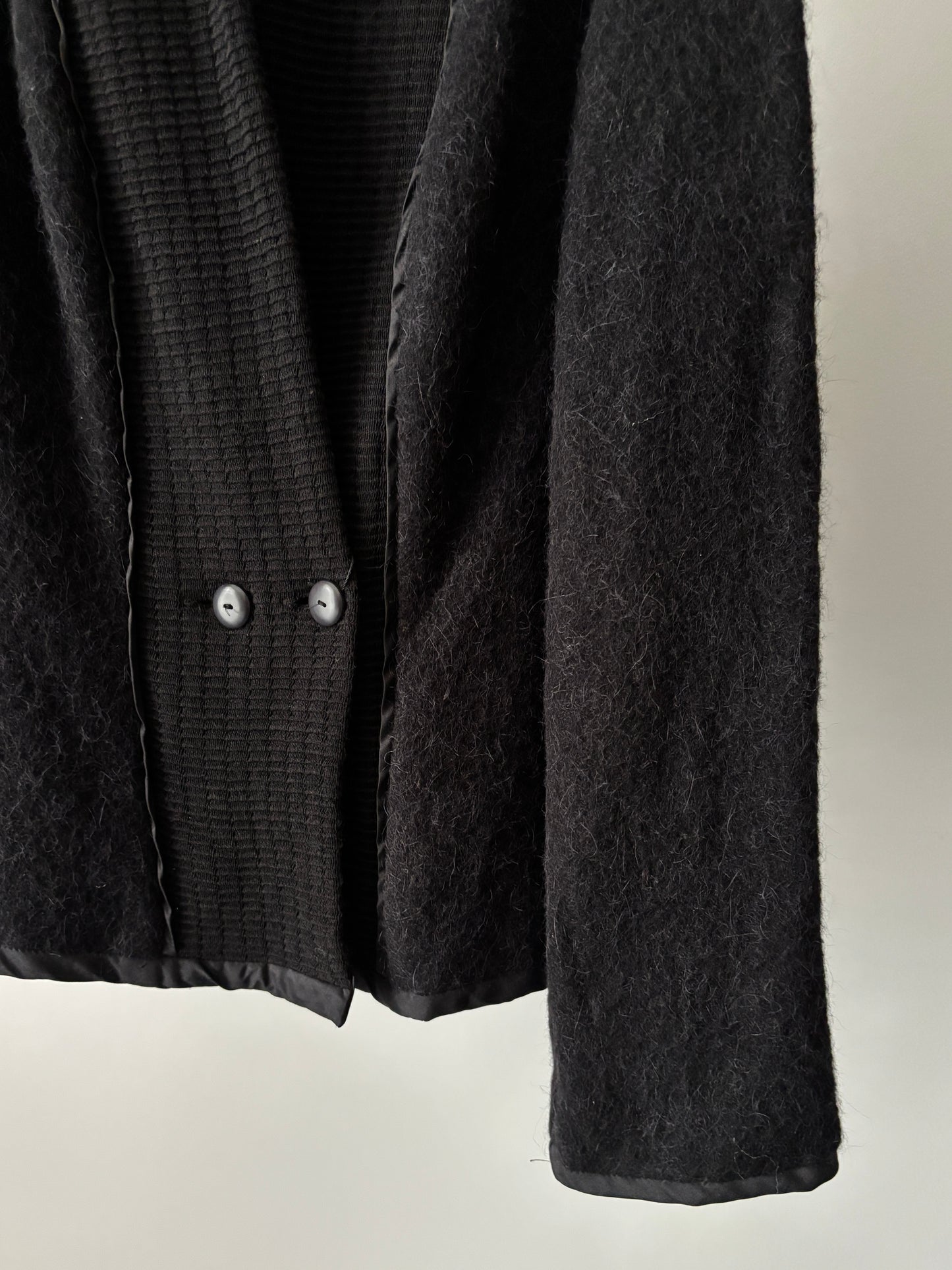 Alpaca cardigan jacket