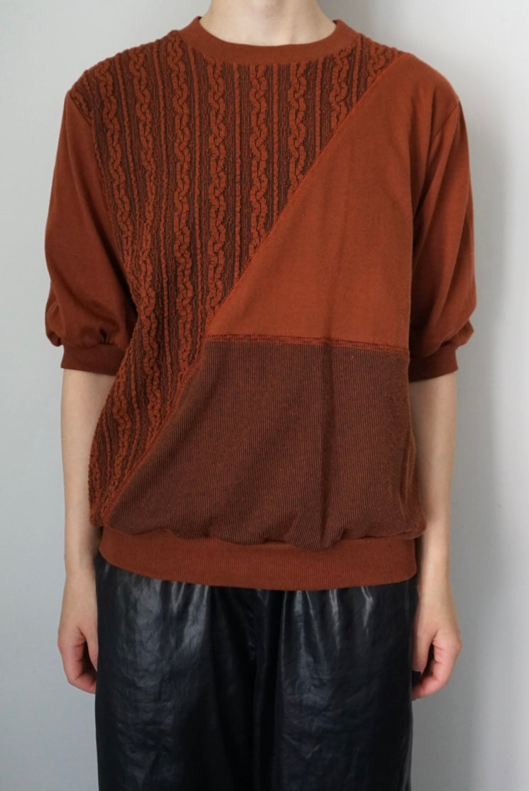 Multi pattern half sleeve tops made in USA
