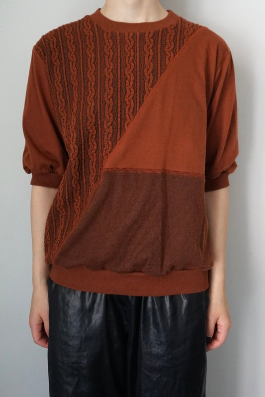 Multi pattern half sleeve tops made in USA