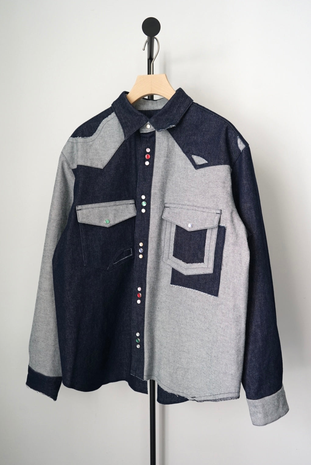 【SHOTAHIYAMA】12.5 OZ DENIM CRAZY WESTERN SHIRT