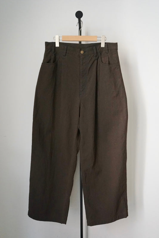 "COMME des GARCONS HOMME" Nylon oxford garment-dyed pants
