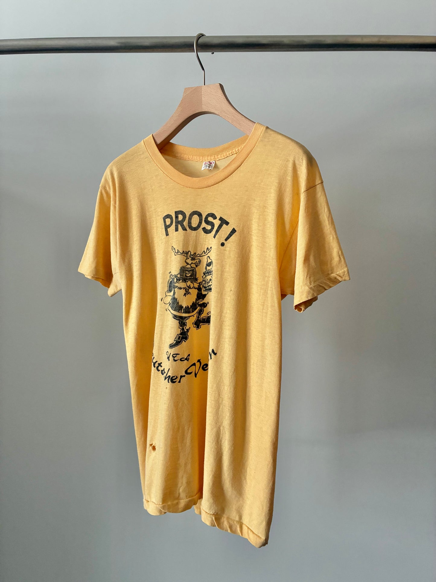 "PROST!" Water-based print tee
